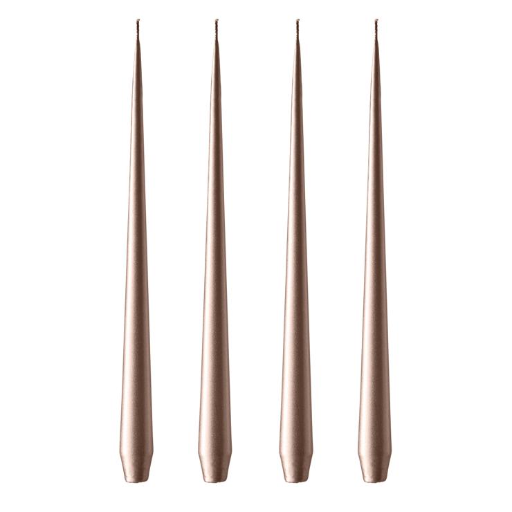 ester--erik Ester & Erik Candle 42Cm 4 Pack Metallic