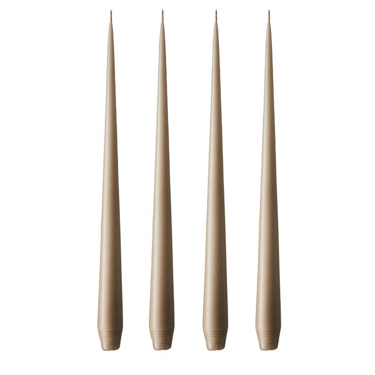 ester--erik Ester & Erik Candle 42Cm 4-Pack Nougat