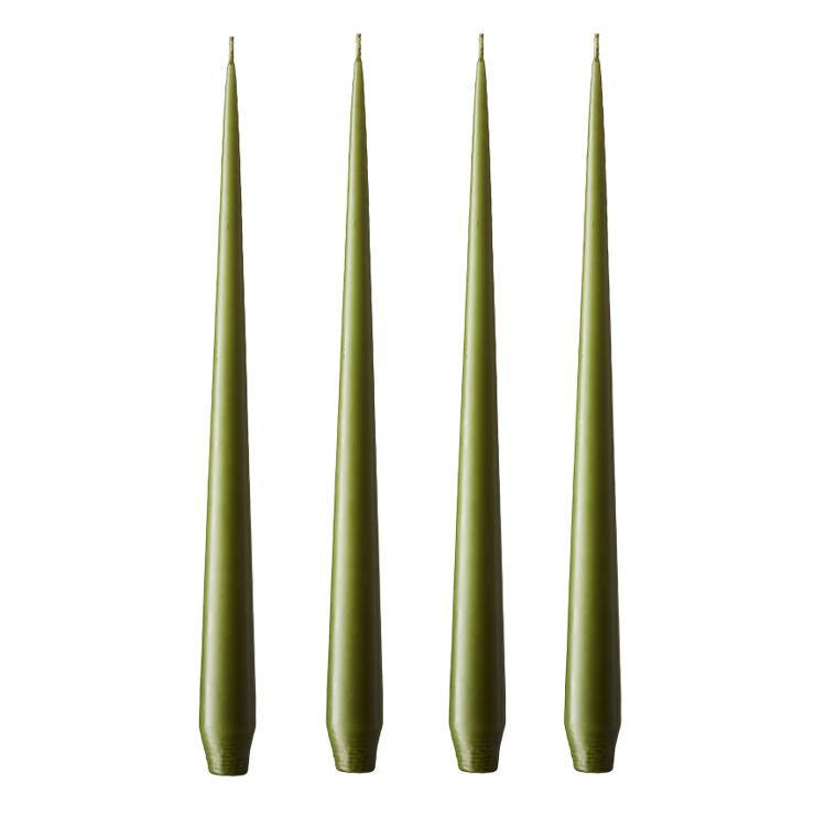 ester--erik Ester & Erik Candle 42Cm 4 Pack Olive