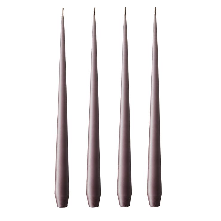 ester--erik Ester & Erik Candle 42Cm 4-Pack Plum Purple