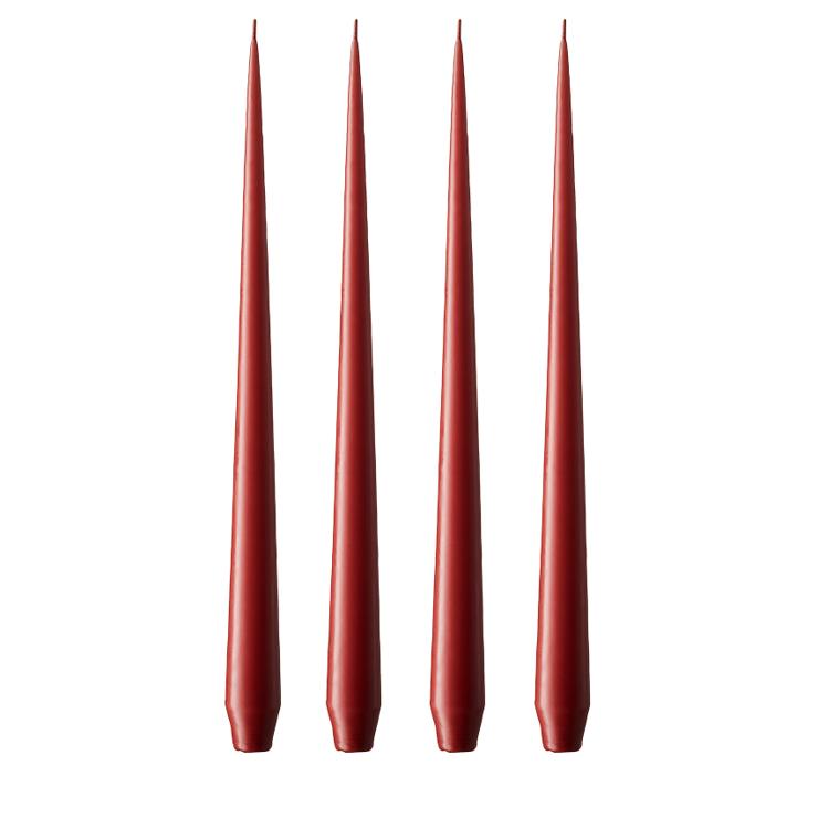 ester--erik Ester & Erik Candle 42Cm 4-Pack Rust