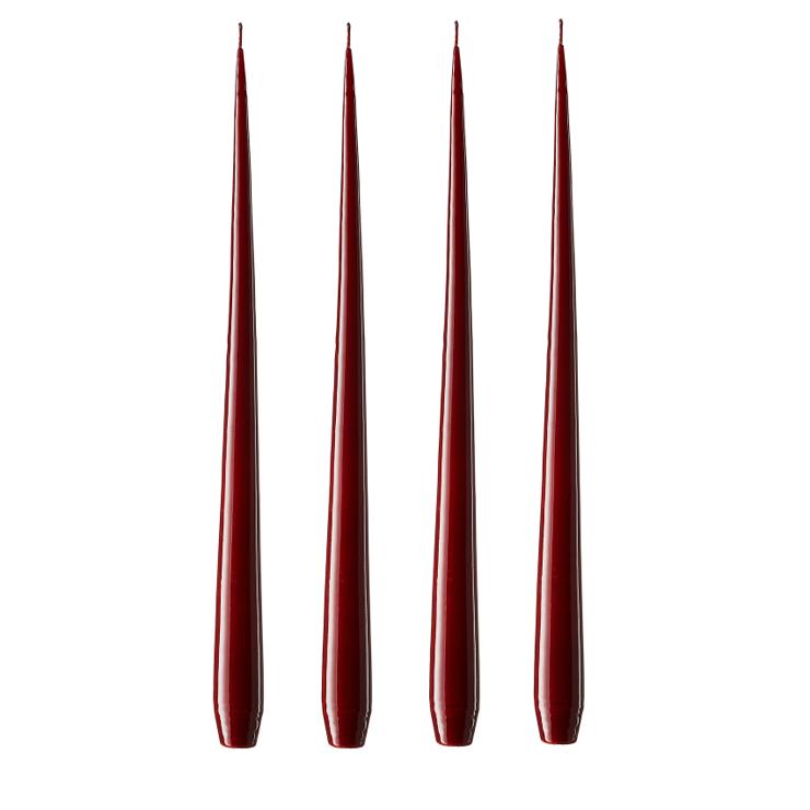 ester--erik Ester & Erik Candle 42Cm 4 Pack Wine Red