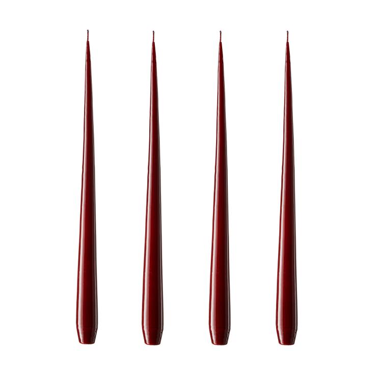 ester--erik Ester & Erik Candle 4 Pack Wine Red