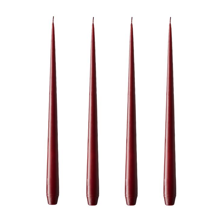 ester--erik Ester & Erik Candle 4 Pack Wine Red