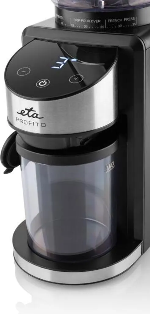 Eta Profito, mill with grinding mechanism, 250 g, black, 12 pieces, 200 W, 2.05 kg