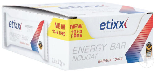 Restaxil Etixx Energy Bar Nougat Banana Date 12x37g