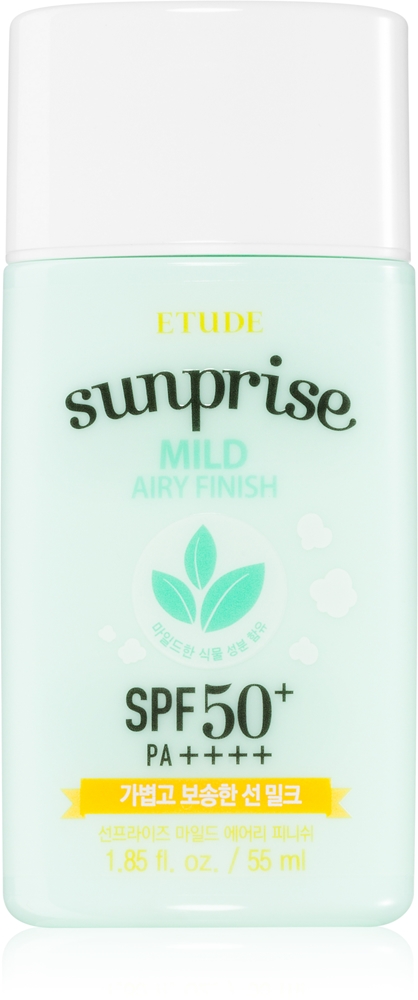 ETUDE Sunprise Mild Airy Finish Protective Mineral Facial Fluid SPF 50+ 55ml