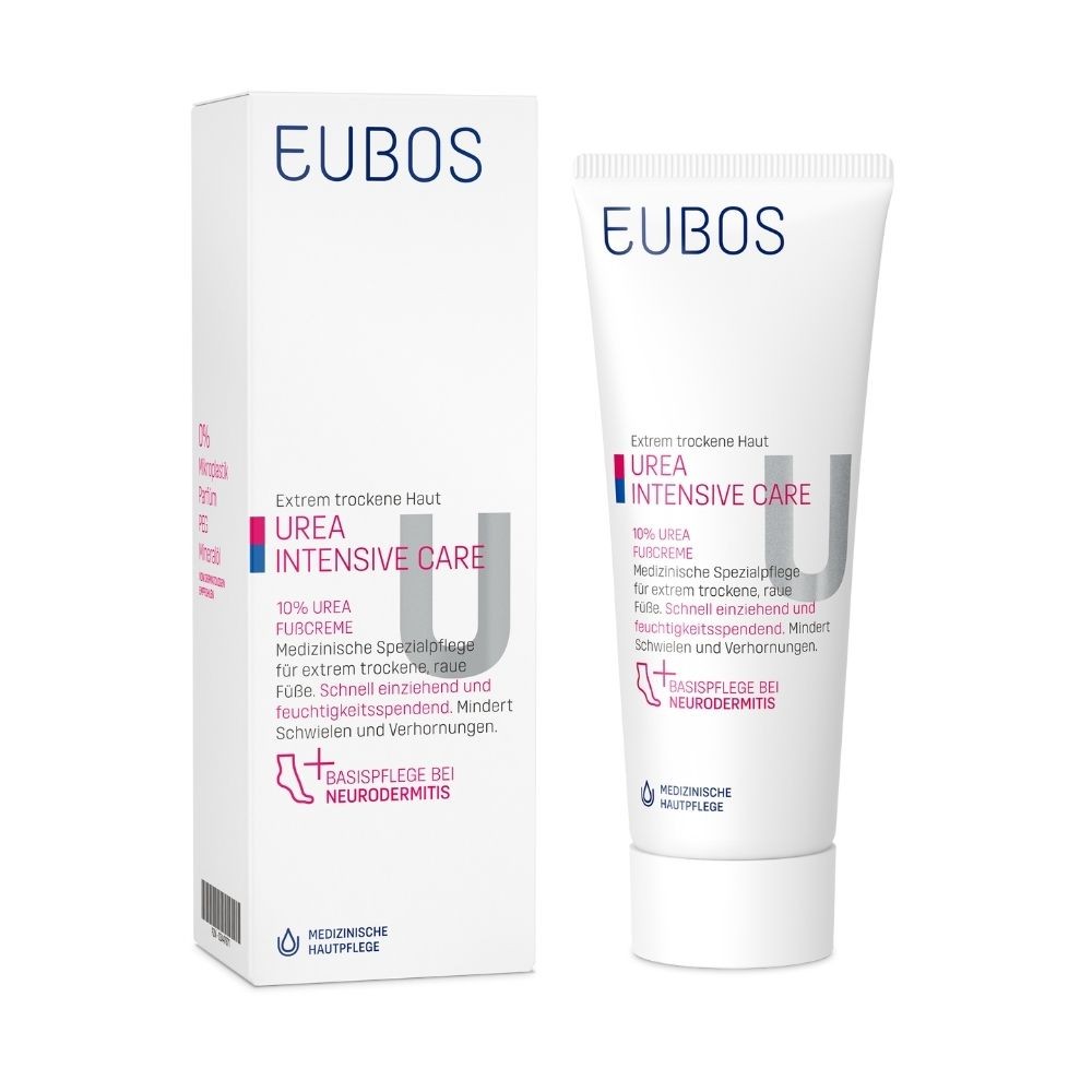 EUBOS® Trockene Haut Urea 10% Fußcreme 100 ml