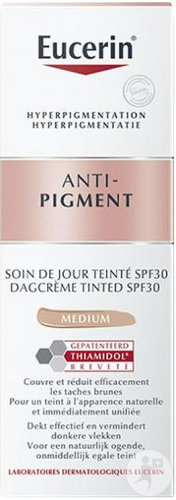 Eucerin Anti-Pigment Day SPF30 Tinted Medium 50ml