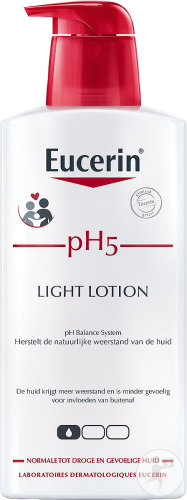 Eucerin Body pH5 Light Lotion Light Texture Sensitive Normal to Dry Skin Pump Bottle 400ml