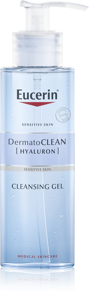 Eucerin DermatoClean facial cleansing gel with moisturizing effect