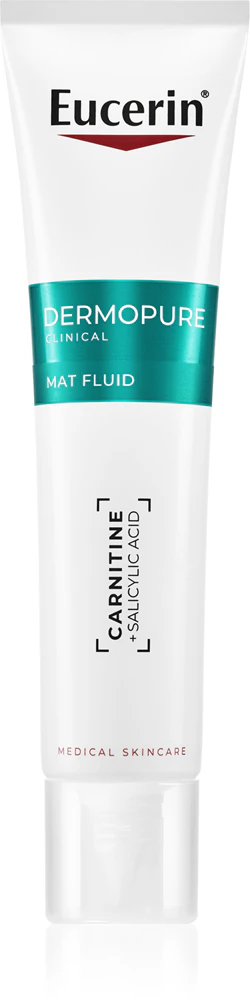 Eucerin DermoPure Clinical Mat Fluid mattifying fluid for imperfections due to acne skin