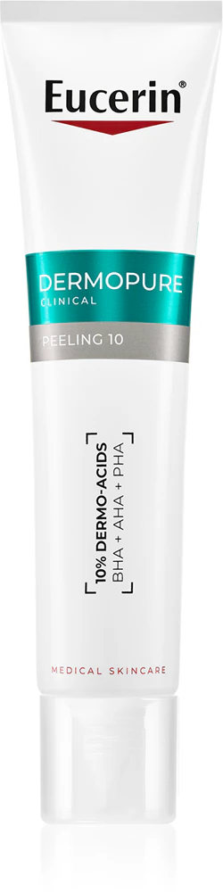 Eucerin DermoPure Clinical Peeling 10 Night Peeling Cream for Problematic Skin, Acne