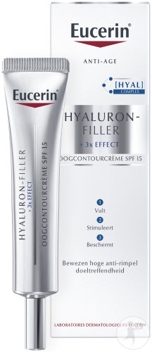 Eucerin Hyaluron Filler + 3x Effect Eye Care SPF15 Tube 15ml