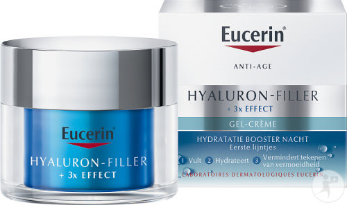 Eucerin Hyaluron Filler + 3x Effect Moisture Booster Night Jar 50ml