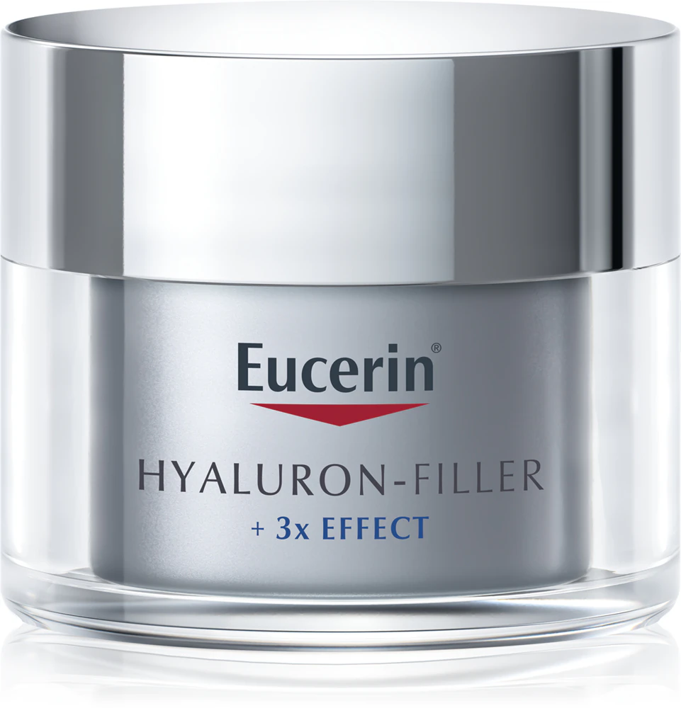 Eucerin Hyaluron-Filler + 3x Effect night cream against skin aging