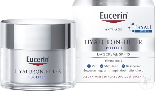 Eucerin Hyaluron Filler + 3x Effect Tag SPF 15 Dry Skin Jar 50ml