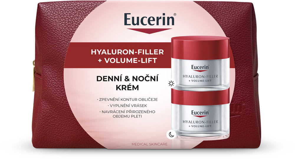Eucerin Hyaluron-Filler + Volume-Lift Christmas Gift Set for skin tightening and firming 50ml