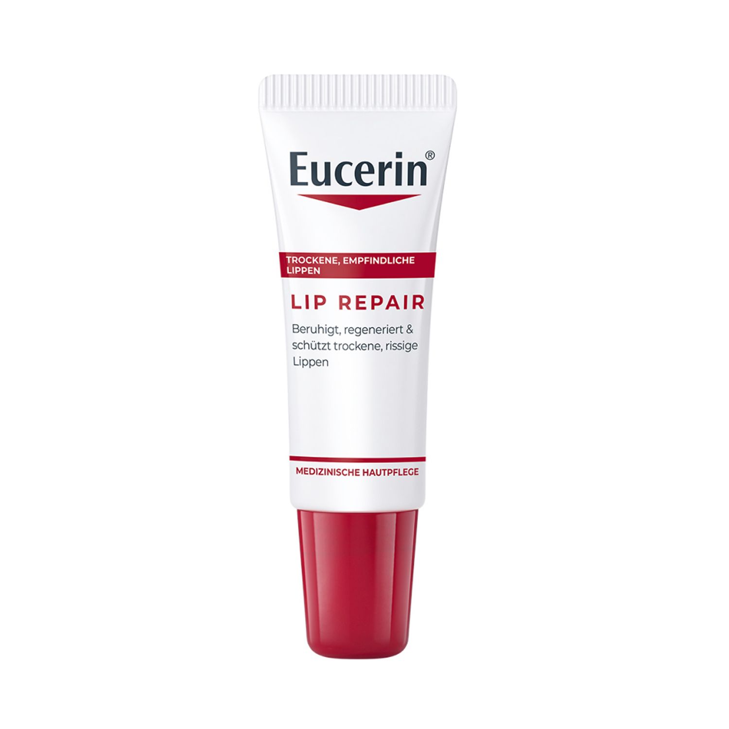 Eucerin Lip Repair – lip balm soothes extremely dry and chapped lips 10 g