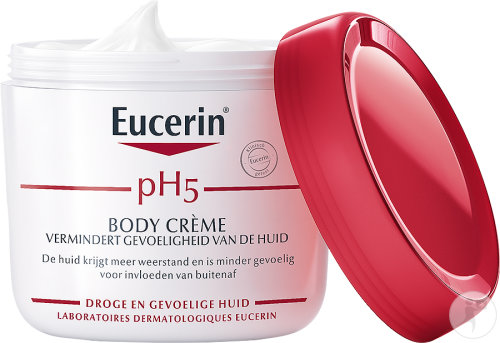 Eucerin pH5 Body Cream Dry And Sensitive Skin Jar 450ml