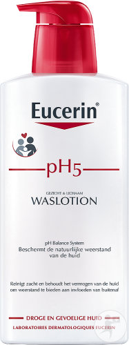 Eucerin pH5 Washing Lotion Face and Body Dry and Sensitive Skin Pump Bottle 400ml