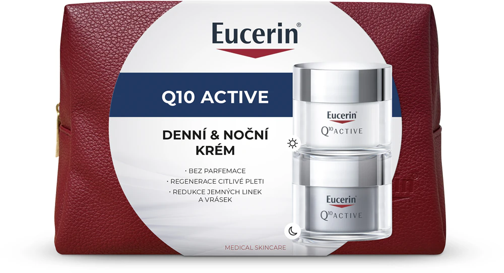Eucerin Q10 Active Gift Set for clear and smooth skin 50ml