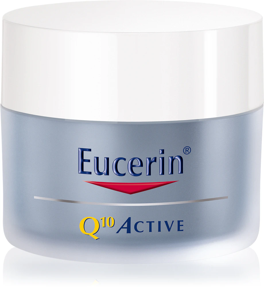 Eucerin Q10 Active regenerating night cream against wrinkles