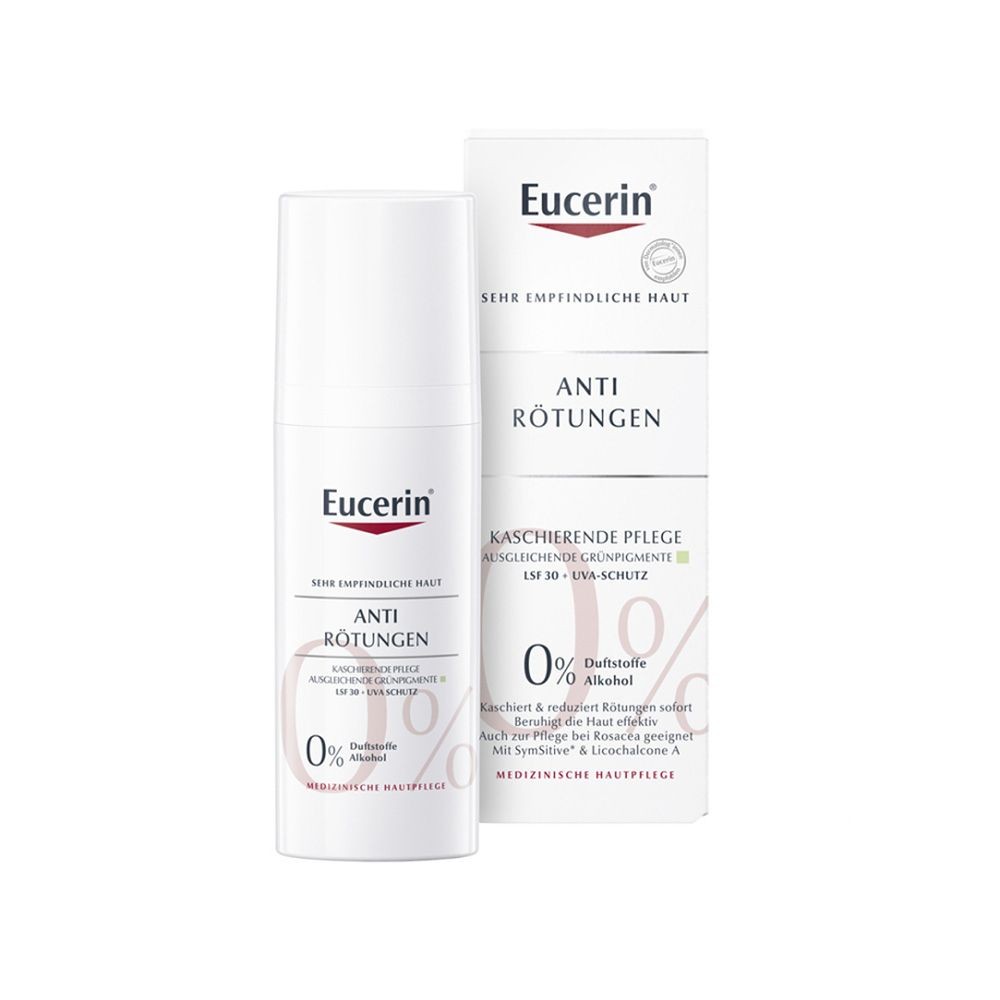 Eucerin® Anti-Redness Concealing Day Care with SPF 25 - Care for very sensitive skin and for redness & conceals skin redness - now save 20% with code "eucerin20" 50 ml