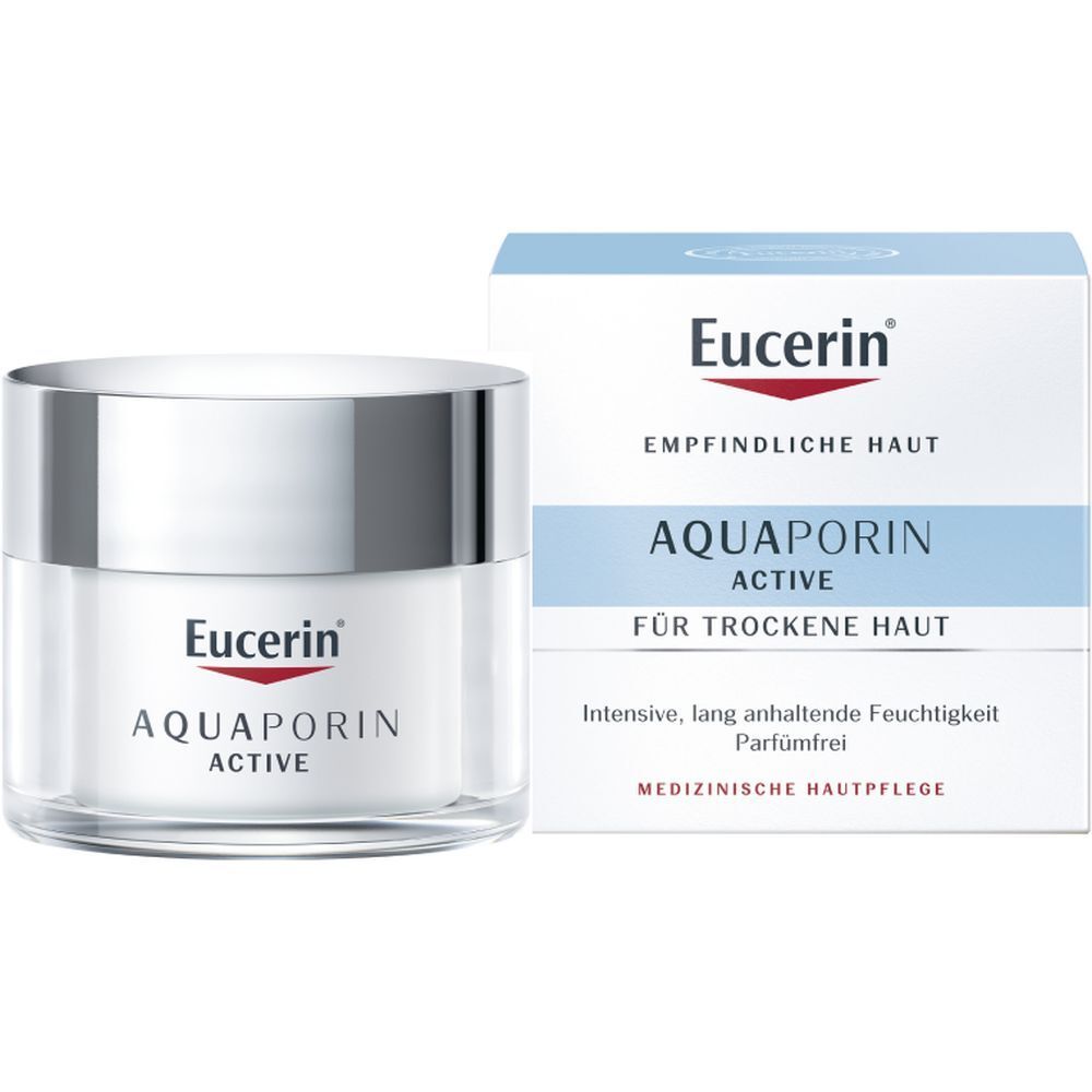 Eucerin® AquaPorin Active for dry skin – intensive moisture supply - now save 20% with code “eucerin20” 50 ml