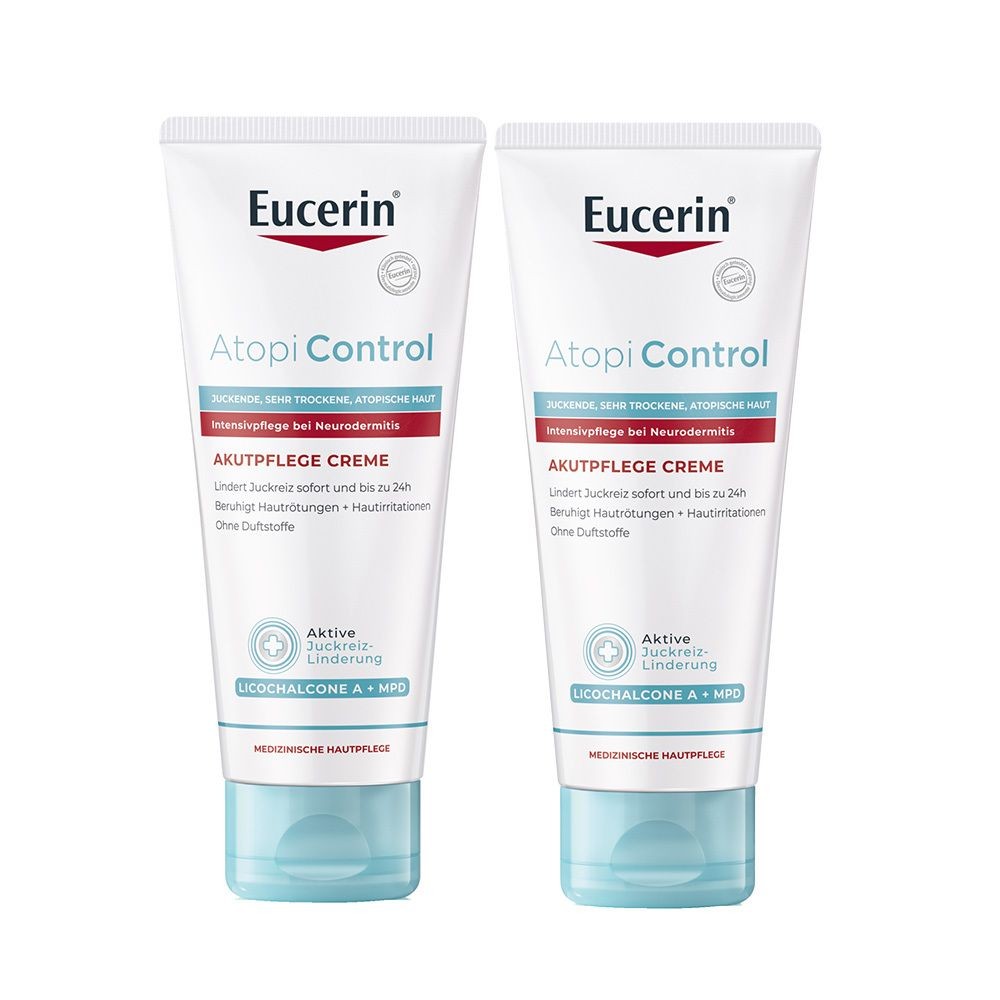 Eucerin® AtopiControl Acute Care Cream - now save 20% with code "eucerin20" 2x100 ml