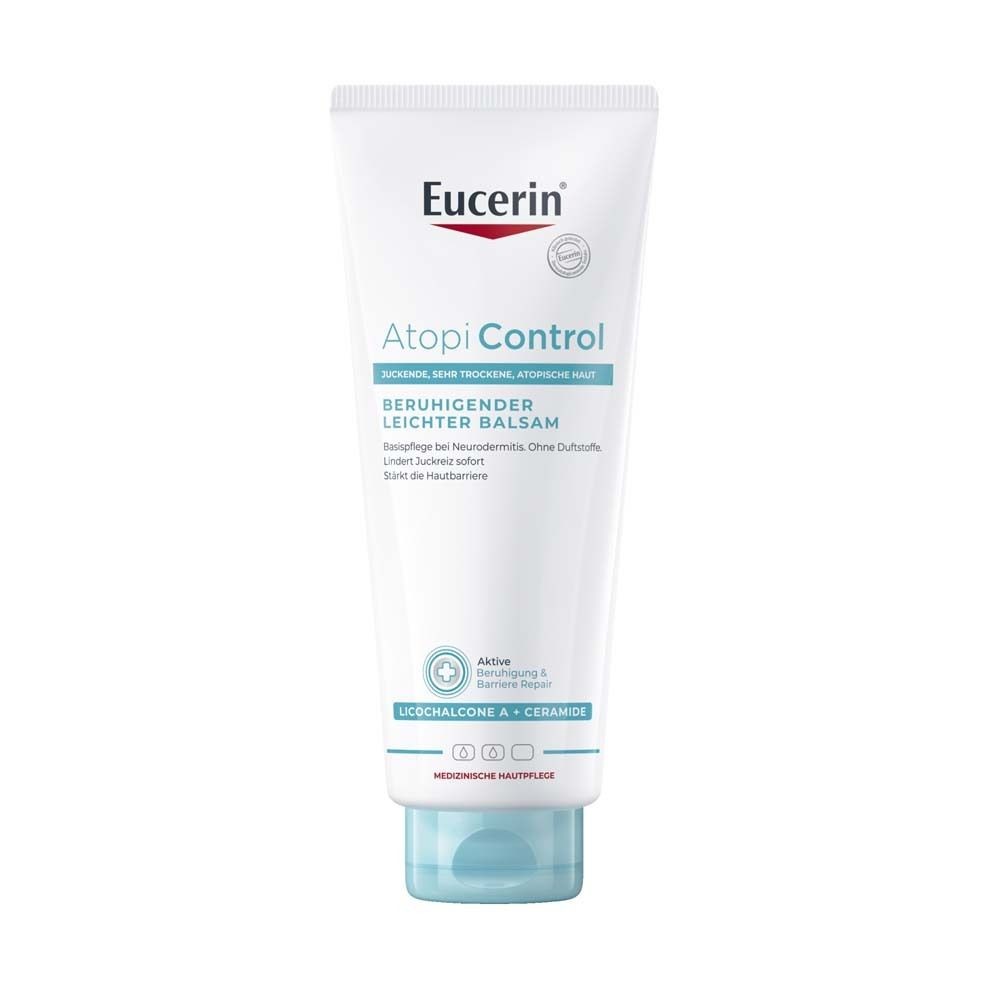 Eucerin® AtopiControl Soothing Light Balm - Basic care for neurodermatitis and very dry skin - now save €3 with code "eucerin3" 400 ml