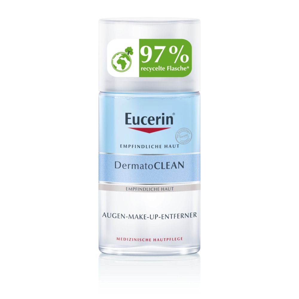 Eucerin® DermatoCLEAN eye make-up remover - gently removes mascara without drying out sensitive skin - now save 20% with code "eucerin20" 125 ml