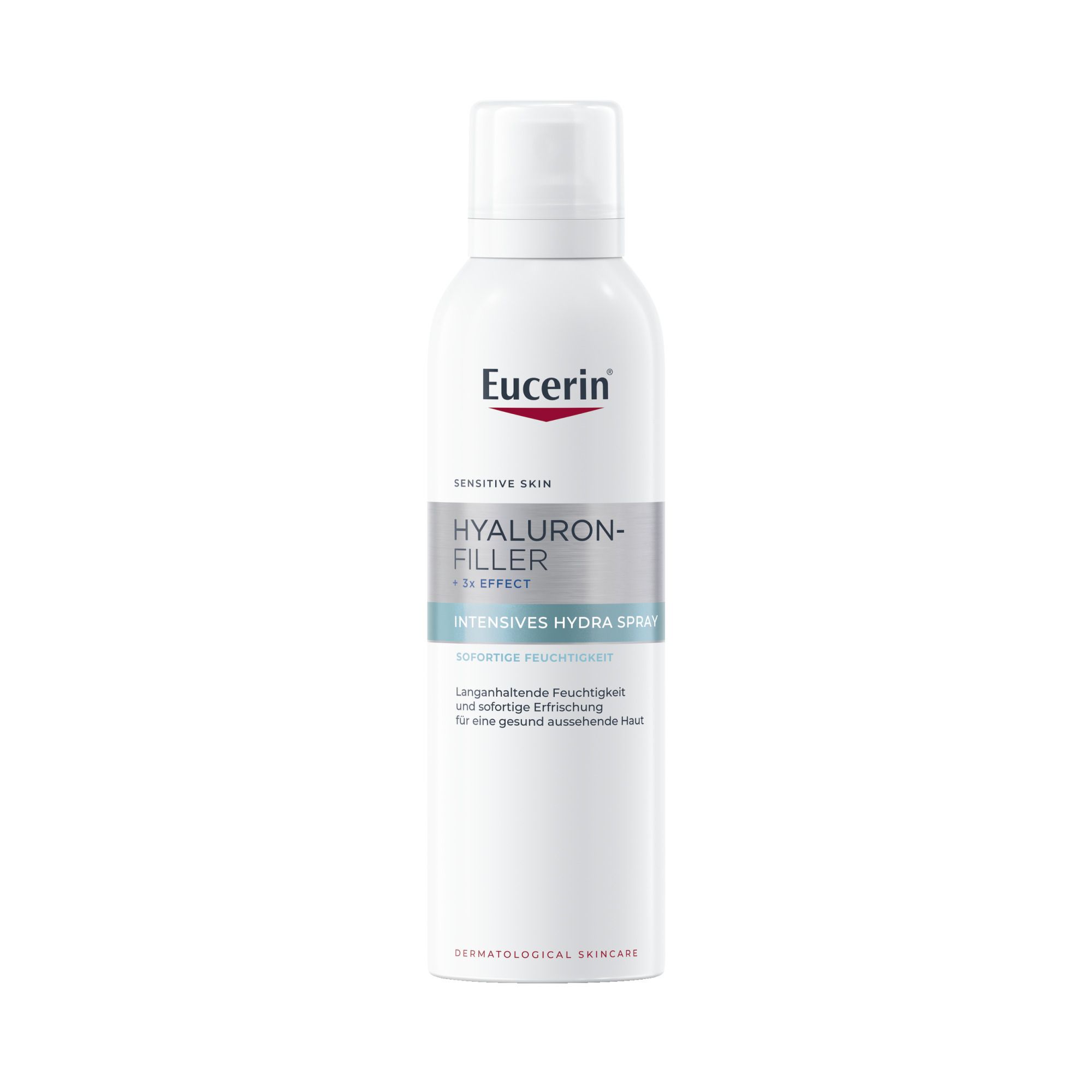 Eucerin® Hyaluron-Filler + 3x Effect Intensive Hydra Spray – moisturizing facial spray with hyaluronic acid for a smooth and refreshed skin feeling - Now 20% off with code "eucerin20"* 150 ml