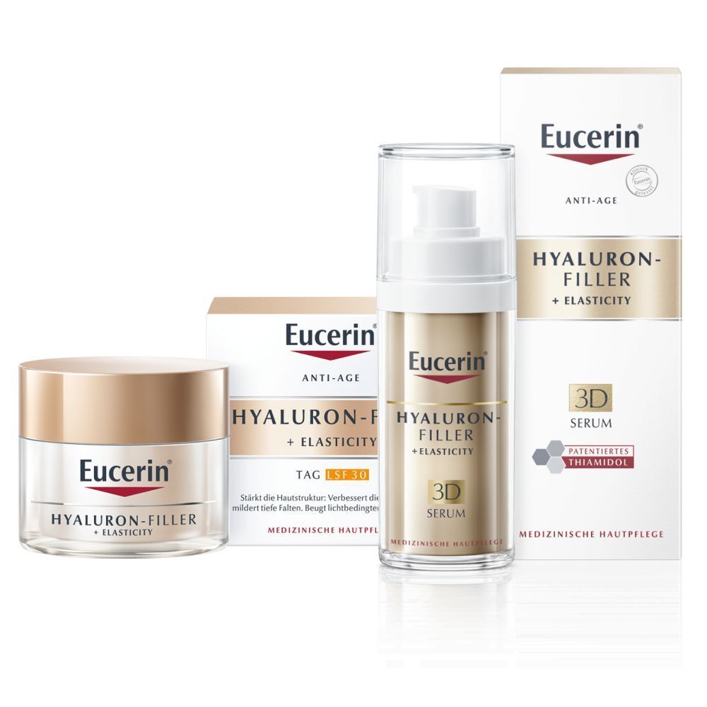 Eucerin® Hyaluron Filler + Elasticity 3D Serum + Elasticity Day Care SPF 30 1 St