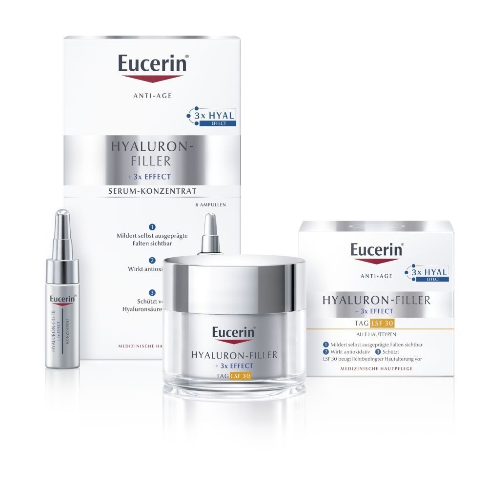 Eucerin® Hyaluron-Filler Day Care SPF 30 + Serum Concentrate 1 St