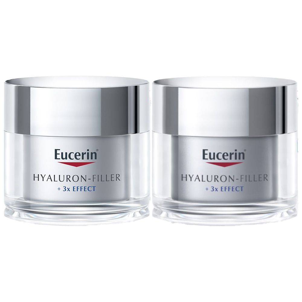 Eucerin® Hyaluron-Filler day care for normal to combination skin + Eucerin® HYALURON-FILLER night care 1 St