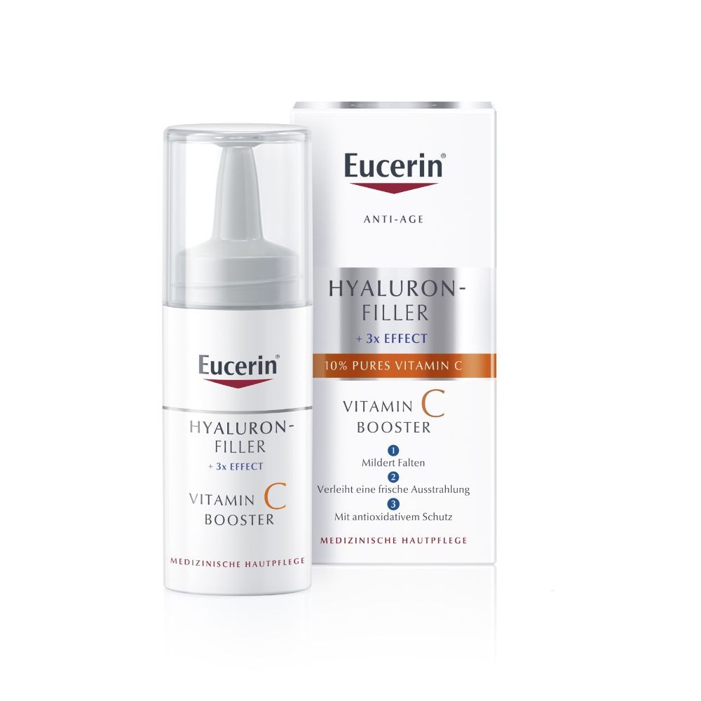 Eucerin® Hyaluron-Filler Vitamin C Booster – anti-age serum with 10% freshly activated vitamin C - now save 20% with code “eucerin20” 8 ml