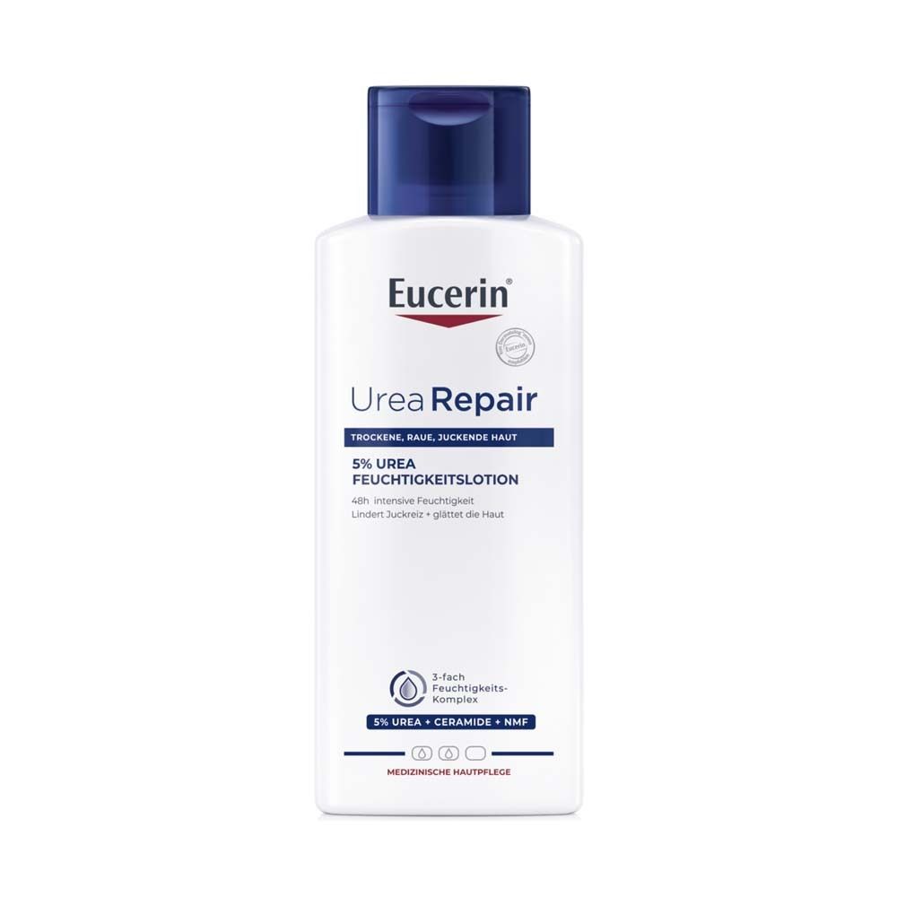 Eucerin® UreaRepair 5% Urea moisturizing lotion - 48h intensive care for dry to very dry skin 250 ml