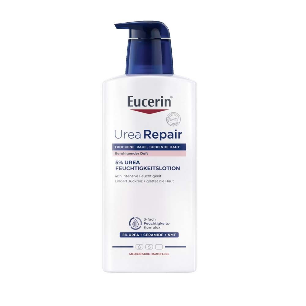 Eucerin® UreaRepair 5% Urea moisturizing lotion with a soothing scent - for rough, tense and very dry skin - now save 20% with code "eucerin20" 400 ml