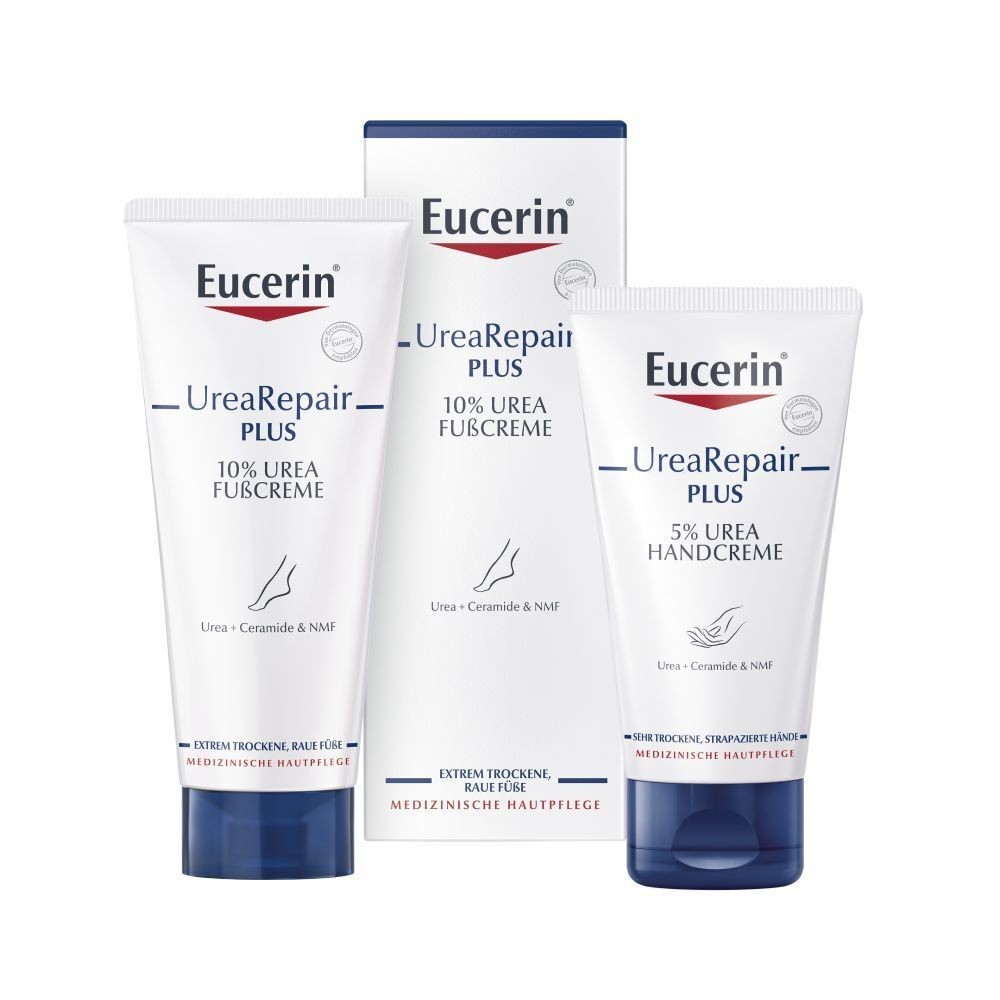 Eucerin® UreaRepair PLUS hand cream 5% + foot cream 10% - now save 20% with code "eucerin20" 1 St