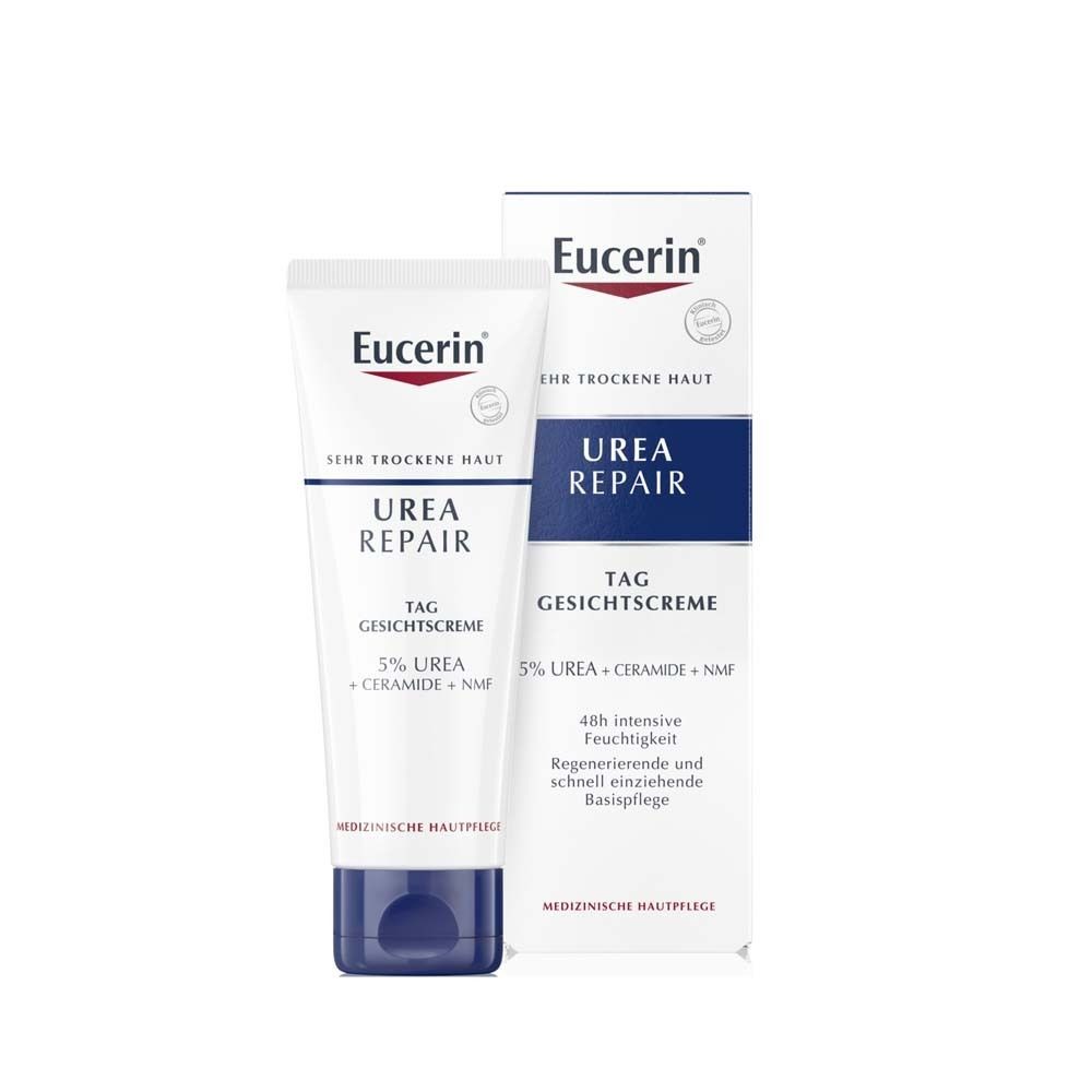 Eucerin® UreaRepair Day Face Cream - Intensive moisturizing care for dry to very dry skin - now save €3 with code "eucerin3" 50 ml