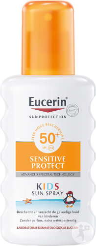 Eucerin Sensitive Protect Kids Sun Spray SPF50+ Unscented 200ml