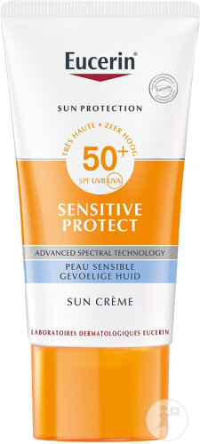 Eucerin Sensitive Protect Sun Cream SPF50+ Face Sensitive Skin Tube 50ml