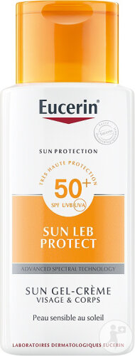 Eucerin Sun LEB Protect SPF50+ Gel-Cream Face & Body Tube 150ml