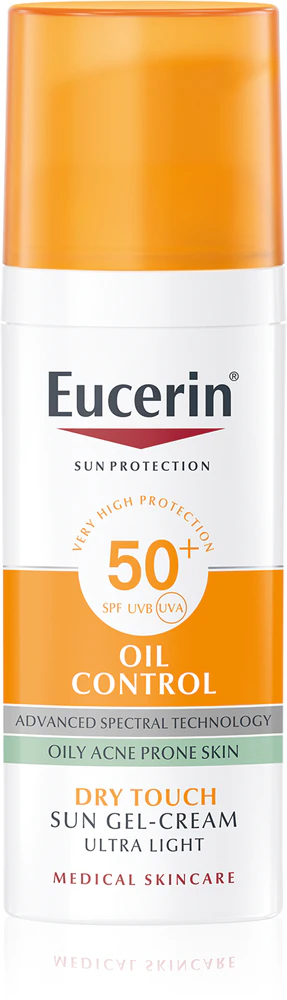 Eucerin Sun Oil Control protective gel cream for the face SPF 50+