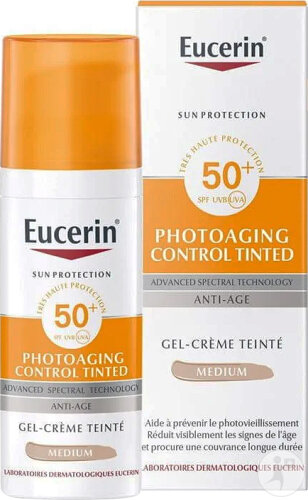 Eucerin Sun Oil Control SPF50+ Tint Medium 50 ml NF