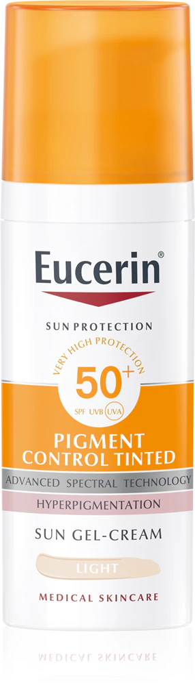 Eucerin Sun Pigment Control Tinted protective emulsion against hyperpigmentation SPF 50+ None