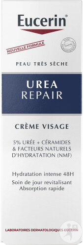 Eucerin Urearepair Softening Face Cream 5% Urea Tube 50ml