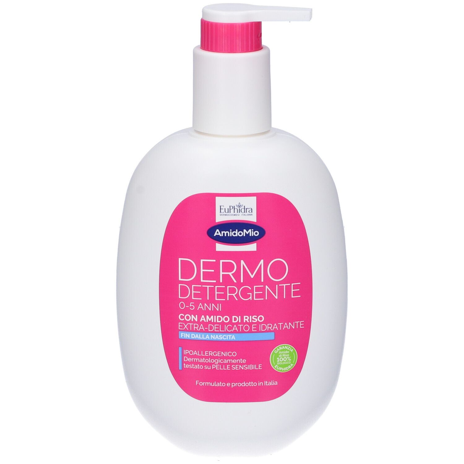 Euphidra Amidomio Dermo Cleaning Agent 0 - 5 years in a dispenser. 400 ml