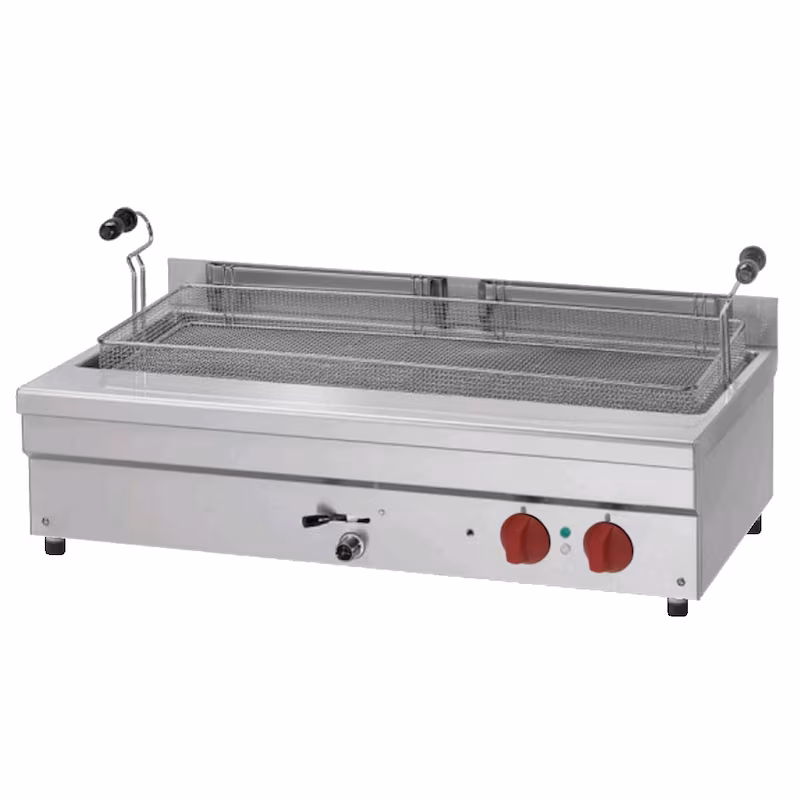 EURAST - Electric pastry fryer 35 liters on stand - 1050x580x900 mm - 10000 W 400/3V - 393172E5